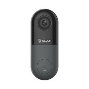Tellur Video DoorBell WiFi, 1080P, PIR, Wired, Black; TLL331251