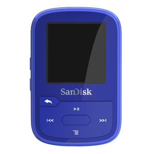 SanDisk Clip Sport Plus 32 GB modrá; SDMX32-032G-E46B