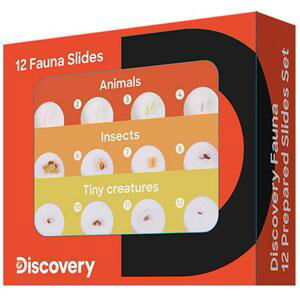 Discovery Fauna 12 Prepared Slides Set; 78224