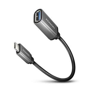 Axagon RUCM-AFAC, kabelová redukce USB-C male <-> USB-A female, 20cm, USB 3.2 Gen 1, 3A, ALU; RUCM-AFAC