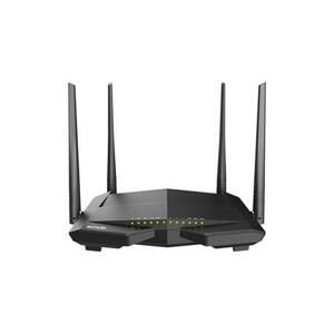 Tenda V12 VDSL2/ADSL WiFi AC Gb Router 1200Mb/s, Profile 35b, 1x DSL, 1x GWAN, 3x GLAN,1x USB,CZ app; V12