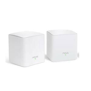 Tenda Nova MW5c (2-pack) WiFi AC1200 Mesh Gigabit system Dual Band, 4x GLAN/ GWAN, SMART CZ aplikace ; MW5c (2-pack)