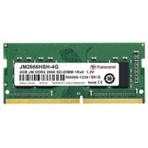 Transcend SODIMM DDR4 4GB 2666MHz 1Rx8 512Mx8 CL19 1.2V; JM2666HSH-4G