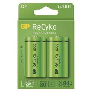Nabíjecí baterie GP ReCyko 5700 D (HR20) 2 pack; 1032422570