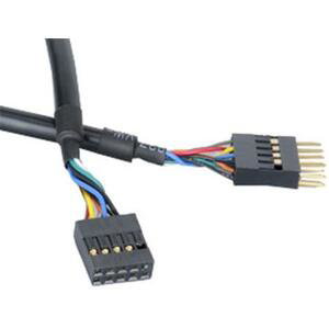 Akasa USB kabel - 40 cm - prodlužovací interní; EXUSBI-40