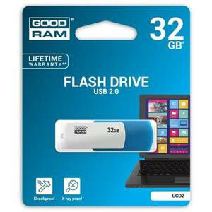 GoodRam UCO2 32GB USB 2.0 Blue/White; UCO2-0320MXR11