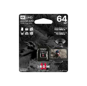 GoodRam IRDM 64GB UHS-I U3 V30 + Adapter; IR-M3AA-0640R12