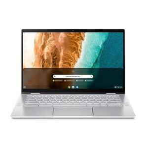 Acer Chromebook Spin 514 (CP514-2H-37YX) i3-1110G4/8GB+N/A/128GB SSD+N/A/14" FHD Touch IPS/TPM/Chrome/stříbrná; NX.AHBEC.001