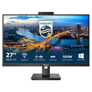 Philips LCD 276B1JH 27" IPS/2560x1440@75Hz/1000:1/350cd/4ms/HDMI/DP/USB-C dock/webcam/RJ45/4xUSB/Repro/VESA; 276B1JH/00