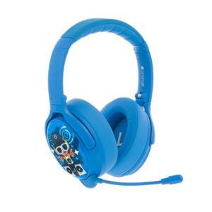 BuddyPhones Cosmos+  dětská bluetooth sluchátka s odnímatelným mikrofonem, světle modrá; BT-BP-COSMOSP-BLUE