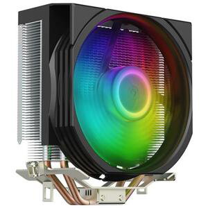SilentiumPC chladič CPU Spartan 5 ARGB / ultra tichý / 120 mm ARGB fan / 2 heatpipes / PWM / Intel i AMD (i LGA1700); SPC321