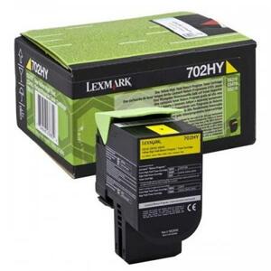 Lexmark toner 702HYE Yellow ; 70C2HYE