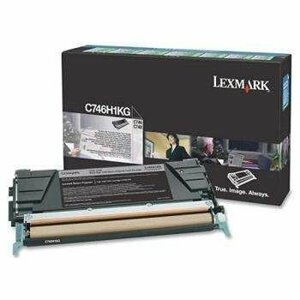 Lexmark C74x Black Toner Cartridge High Corporate; C746H3KG