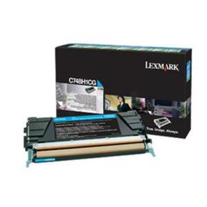 Lexmark C74x Cyan Toner Cartridge High Corporate; C748H3CG