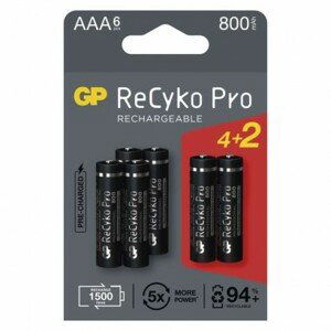 Nabíjecí baterie GP ReCyko Pro Professional AAA (HR03); 1033126080