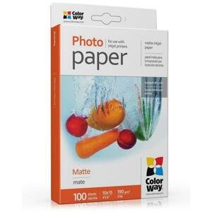 Colorway fotopapír/ matte 190g/m2, 10x15/ 100 kusů; PAPCL353