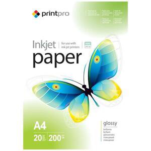 Colorway fotopapír Print Pro lesklý 200g/m2/ A4/ 20 listů; PAPCL080