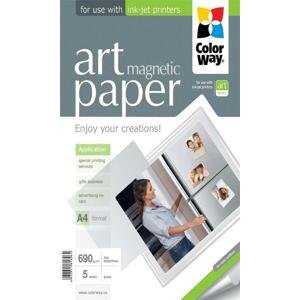 Colorway fotopapír/ ART glossy "magnetic" 690g/m2, A4 / 5kusů; PAPCL002