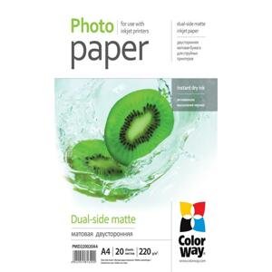 Colorway fotopapír/ dual-side matte 220g/m2, A4/ 20 kusů; PAPCL019