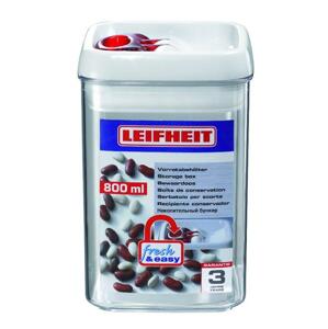 Leifheit 31208 Dóza na potraviny FRESH & EASY hranatá 800 ml; 4006501312082