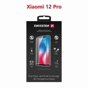 Swissten sklo ultra durable 3D full glue glass Xiaomi 12 PRO černé; 64701906