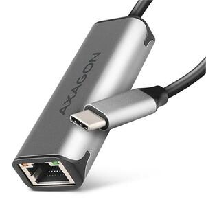 Axagon ADE-25RC USB-A 3.2 Gen 1 - 2.5 Gigabit Ethernet síťová karta, Realtek 8156, auto install,šedá; ADE-25RC