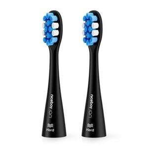 Niceboy ION Sonic toothbrush heads 2 pcs Hard black; sonic-hard-black