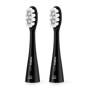 Niceboy ION Sonic toothbrush heads 2 pcs Soft black; sonic-soft-black