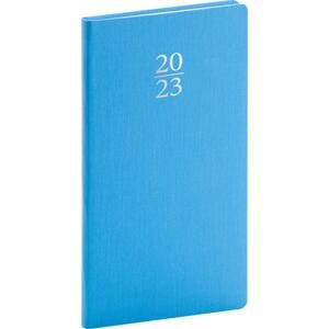 Kapesní diář Capys 2023, světle modrý, 9 × 15,5 cm; PGD-KAPCP-3329