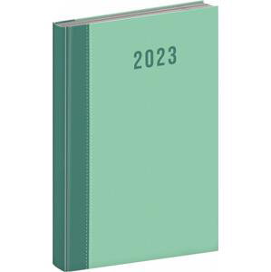 Denní diář Cambio 2023, zelený, 15 × 21 cm; PGD-DA5CC-2003