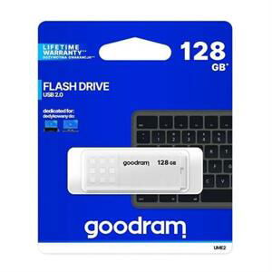 GoodRam memory USB 2.0 128GB bílý; 5908267935712
