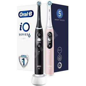 Oral-B iO Series 6 Duo Black/Pink Sand; 4210201410218