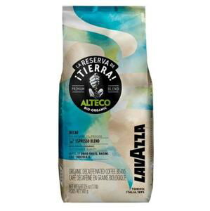 Lavazza La Reserva de !Tierra! Alteco Bio-organic Decaf (bez kofeinu) - zrnková, 500 g; KAVA