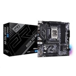 ASRock MB Sc LGA1700 B660M PRO RS, Intel B660, 4xDDR4, 1xDP, 1xHDMI, mATX; B660M PRO RS