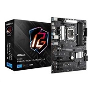 ASRock MB Sc LGA1700 Z690 Phantom Gaming 4, Intel Z690, 4xDDR4, 1xHDMI; Z690 Phantom Gaming 4