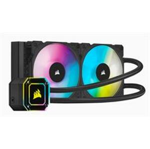 Corsair vodní chlazení iCUE H100i ELITE CAPELLIX, 240mm Radiator, Dual 120mm ML RGB Fans, Software Control; CW-9060046-WW