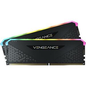 Corsair Vengeance RGB RS/DDR4/32GB/3200MHz/CL16/2x16GB/RGB/Black; CMG32GX4M2E3200C16