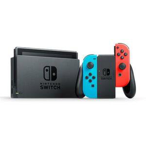 Nintendo Switch neonred&blue; 045496452629