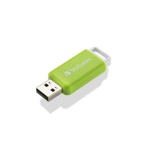 Verbatim 32GB USB Flash 2.0 DataBar zelený; 49454