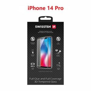 Swissten sklo ultra durable 3D full glue glass Apple iPhone 14 Pro černé; 64701910