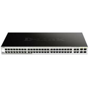 D-Link DGS-1210-48 52-port Gigabit Smart Switch, 48x GbE, 4x RJ45/SFP, fanless; DGS-1210-48/E