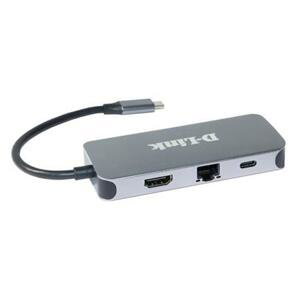 D-Link DUB-2335 USB-C Hub with HDMI, Gigabit Ethernet and 3x USB3.0, mini docking station; DUB-2335