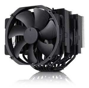 Noctua chladič NH-D15 chromax.black, 4-pin PWM, 1500RPM, 24.6dB, TDP260W, 2x140mm; NH-D15 CH.BK