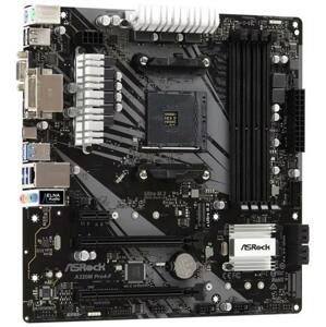 ASRock A320M Pro4-F / A320 / AM4 / 4x DDR4 / 2x M.2 / VGA / DVI-D / HDMI / USB-C / mATX; A320M PRO4-F