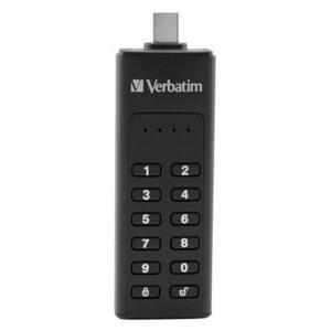 Verbatim Flash disk Keypad Secure Drive/ 64GB/ USB-C; 49431