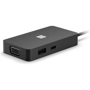 Microsoft Surface USB-C Travel Hub, Black, Commerc; 1E4-00003