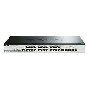 D-Link DGS-1510-28P PoE Switch 24xGb+2xSFP+ 2xSFP+; DGS-1510-28P/E
