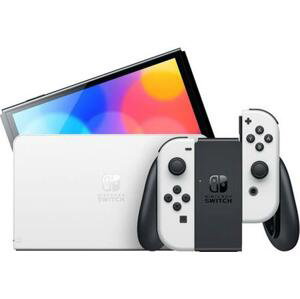 Nintendo Switch (OLED model) White; 045496453435
