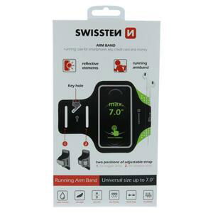 Swissten pouzdro Armband case vel. 7,0" černé; 32903300