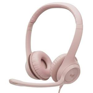 Logitech Corded USB Headset H390 - EMEA - ROSE; 981-001281